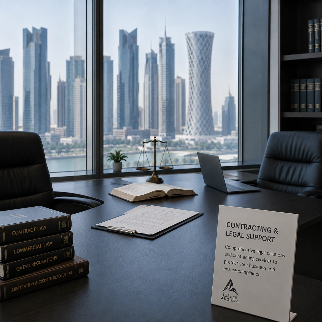 Contracting and legal support service